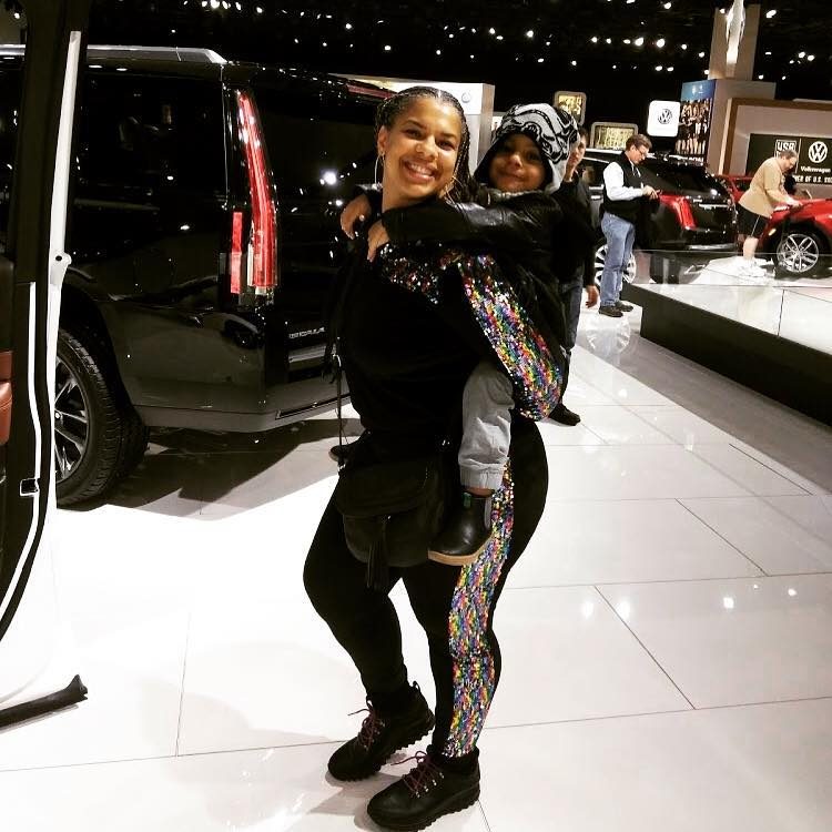 Bria at the Detroit Auto Show